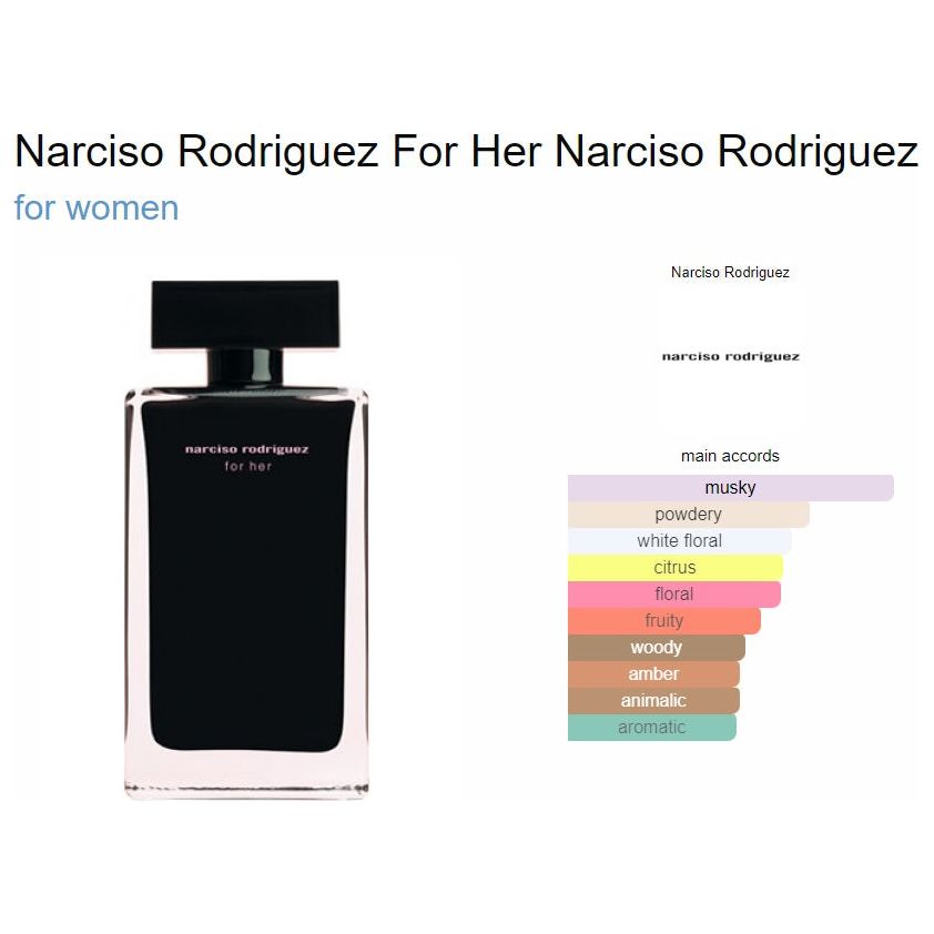 Narciso Rodriguez For Her EDT 100ml عطر – Bronze