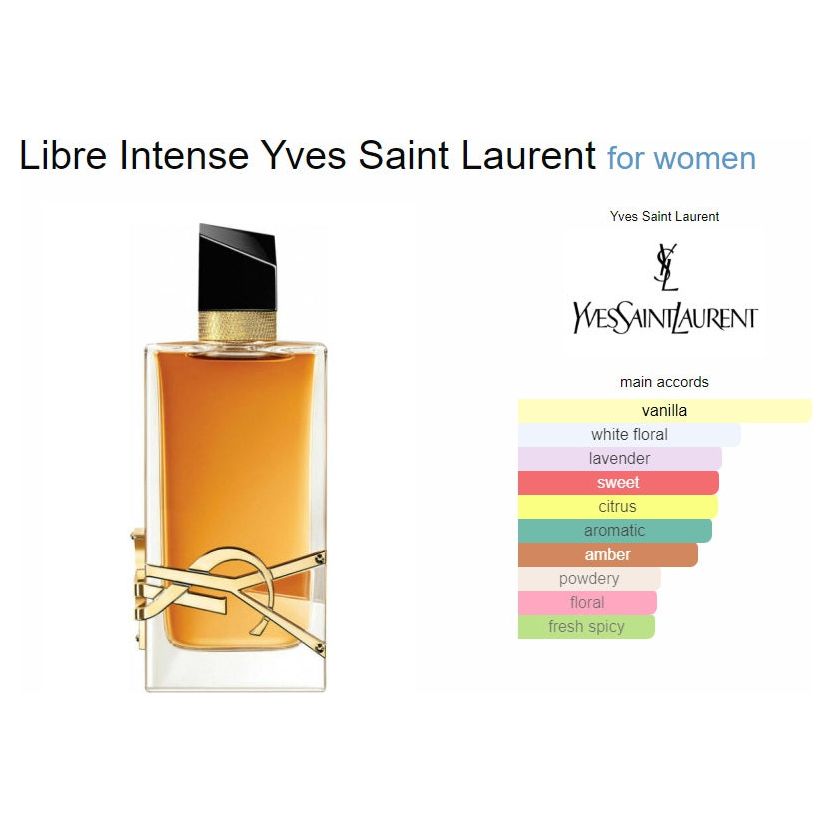 Yves Saint Laurent Libre Intense Yves Saint Laurent Eau De Parfum Spray  50ml
