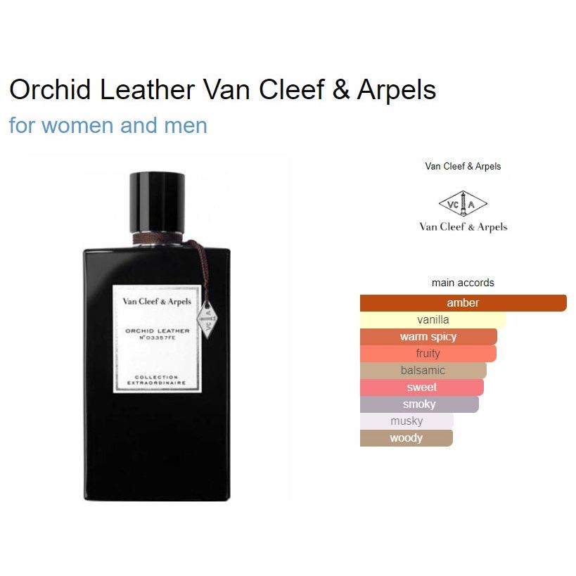 VAN CLEEF ARPELS Orchid Leather Eau de Parfum 75ml عطر – Bronze
