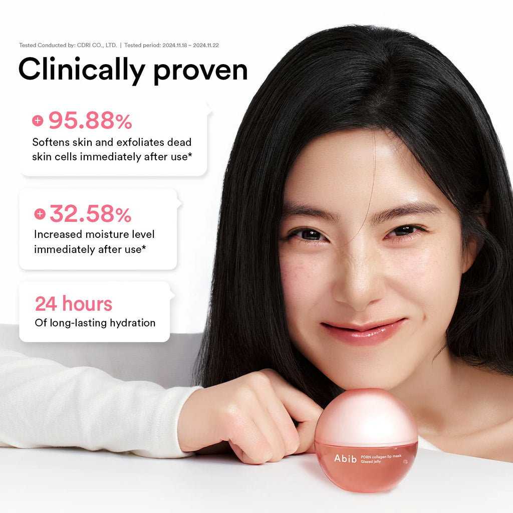 Abib - PDRN Collagen Lip Mask Glazed Jelly قناع شفاه