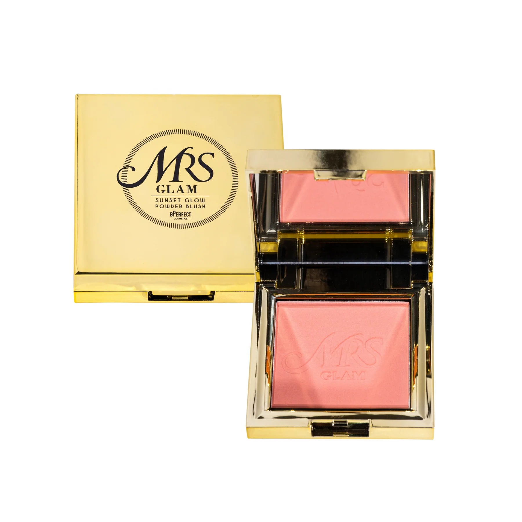BPerfect Mrs Glam - Sunset Glow Powder Blusher@ أحمر الخدود
