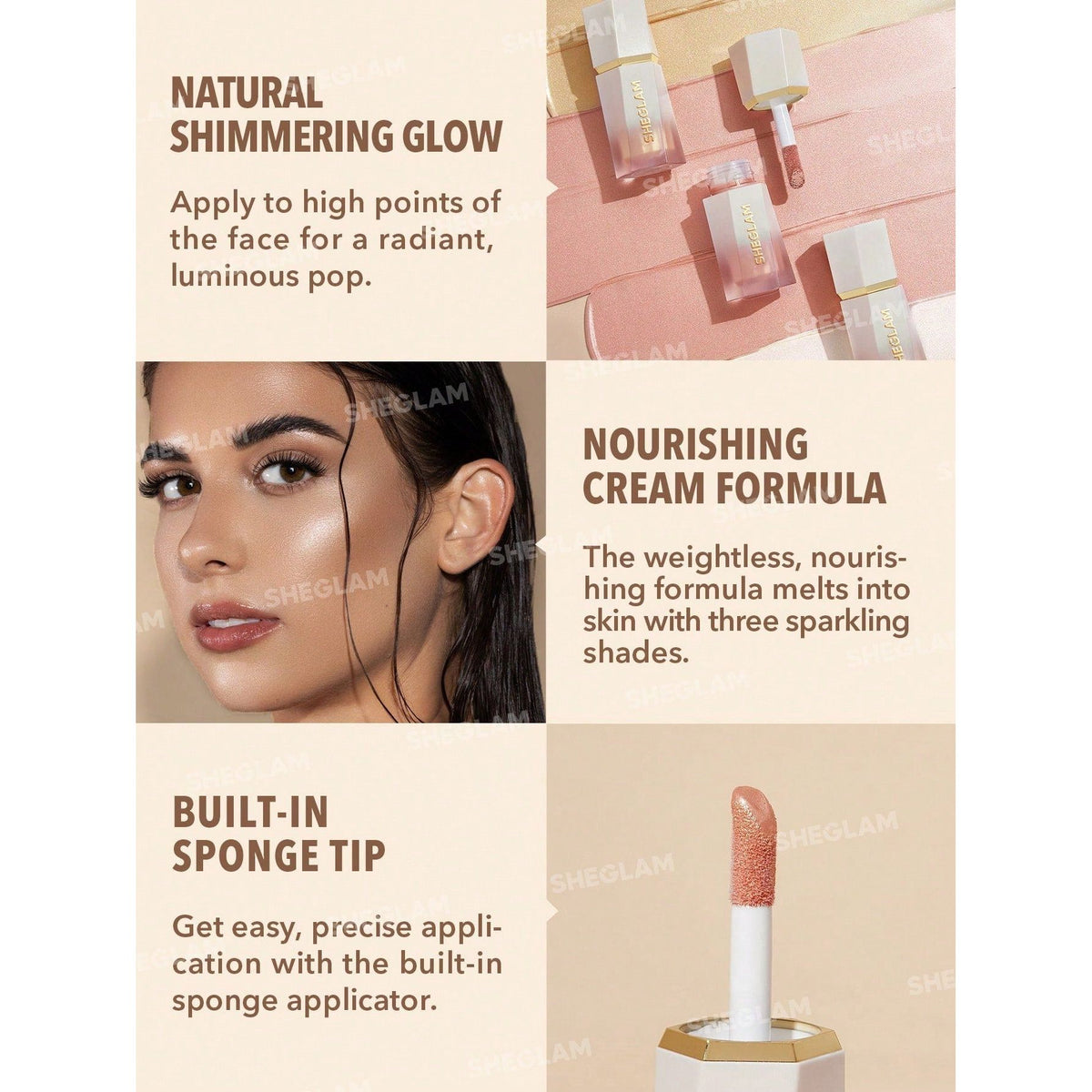 SHEGLAM - Glow Bloom Liquid Highlighter @ اضاءة