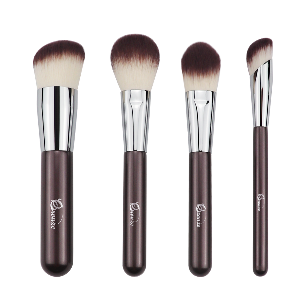 Bronze Travel Essentials Brush Set