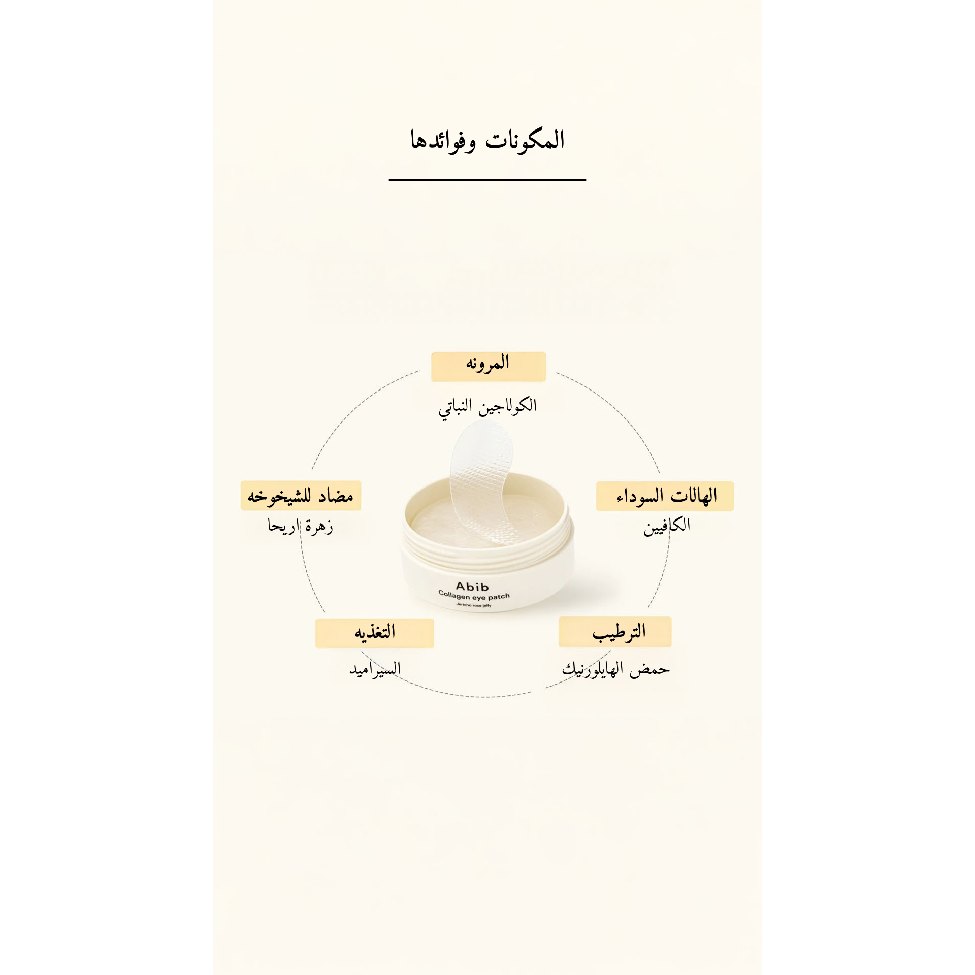 Abib - Collagen Eye Patch Jericho Rose Jelly