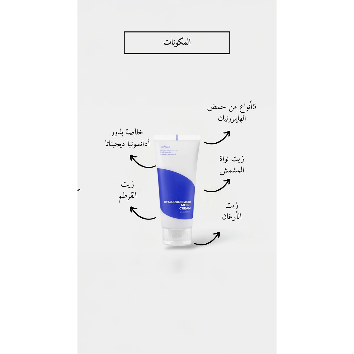 ISNTREE -  Hyaluronic Acid Moist Cream