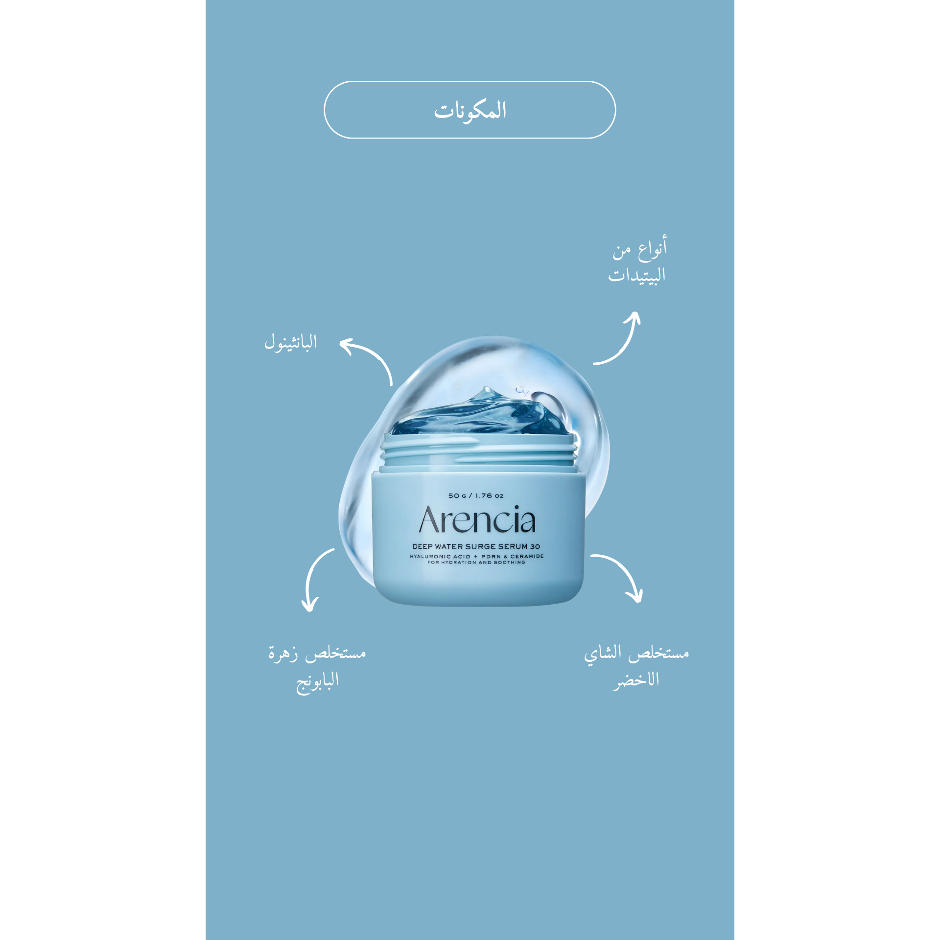 Arencia - Deep Water Surge Serum 30