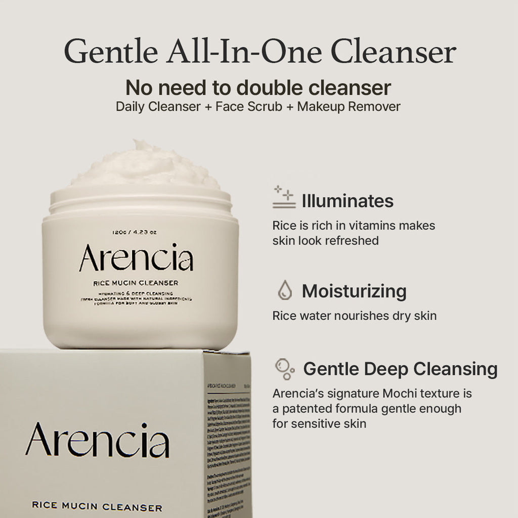Arencia - Rice Mucin Cleanser