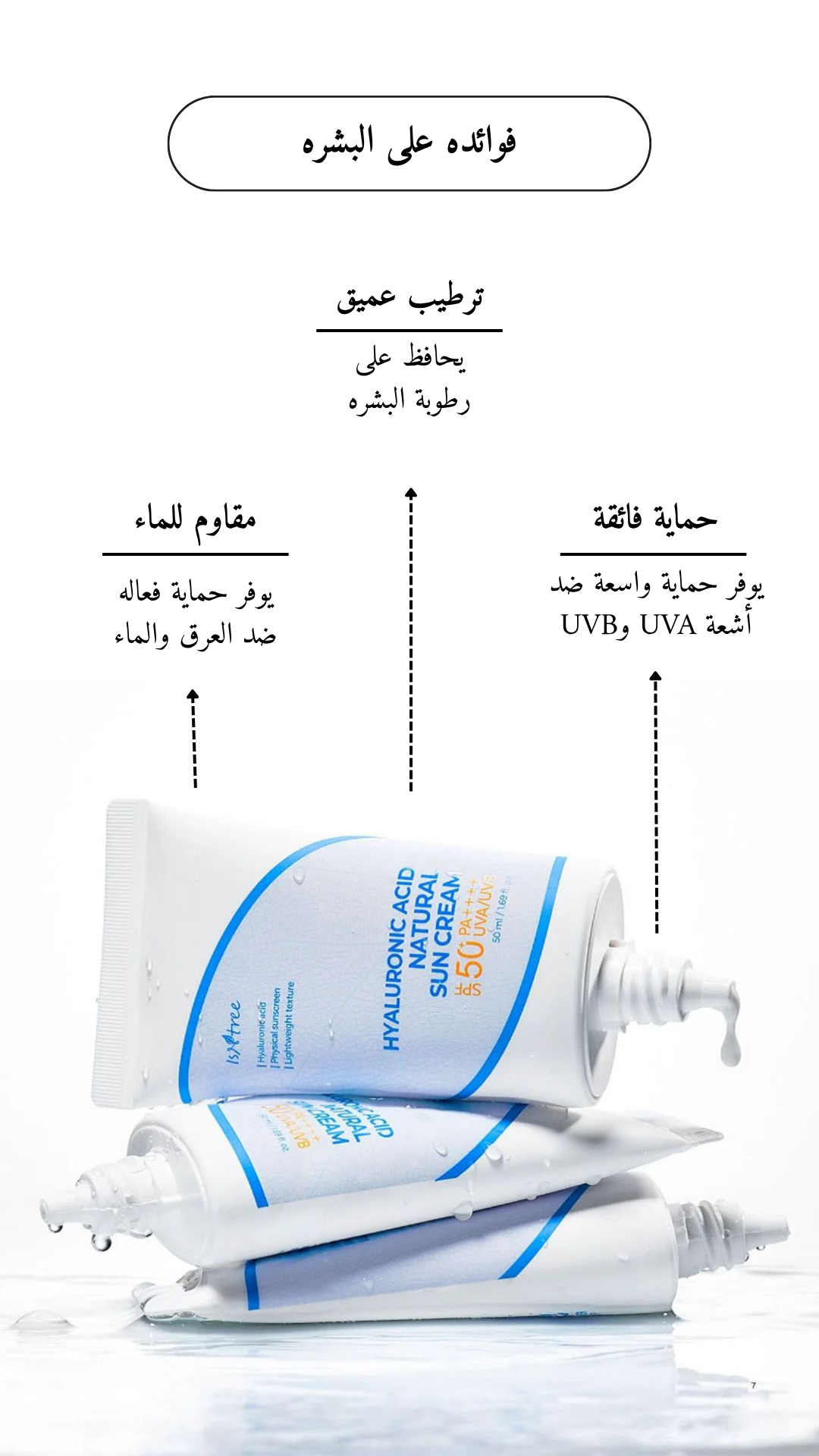 Isntree - Hyaluronic Acid Natural Sun Cream