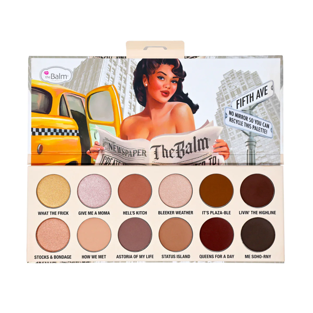 THE BALM - Ms. Nude York ™ Palette@ باليت ظلال العيون