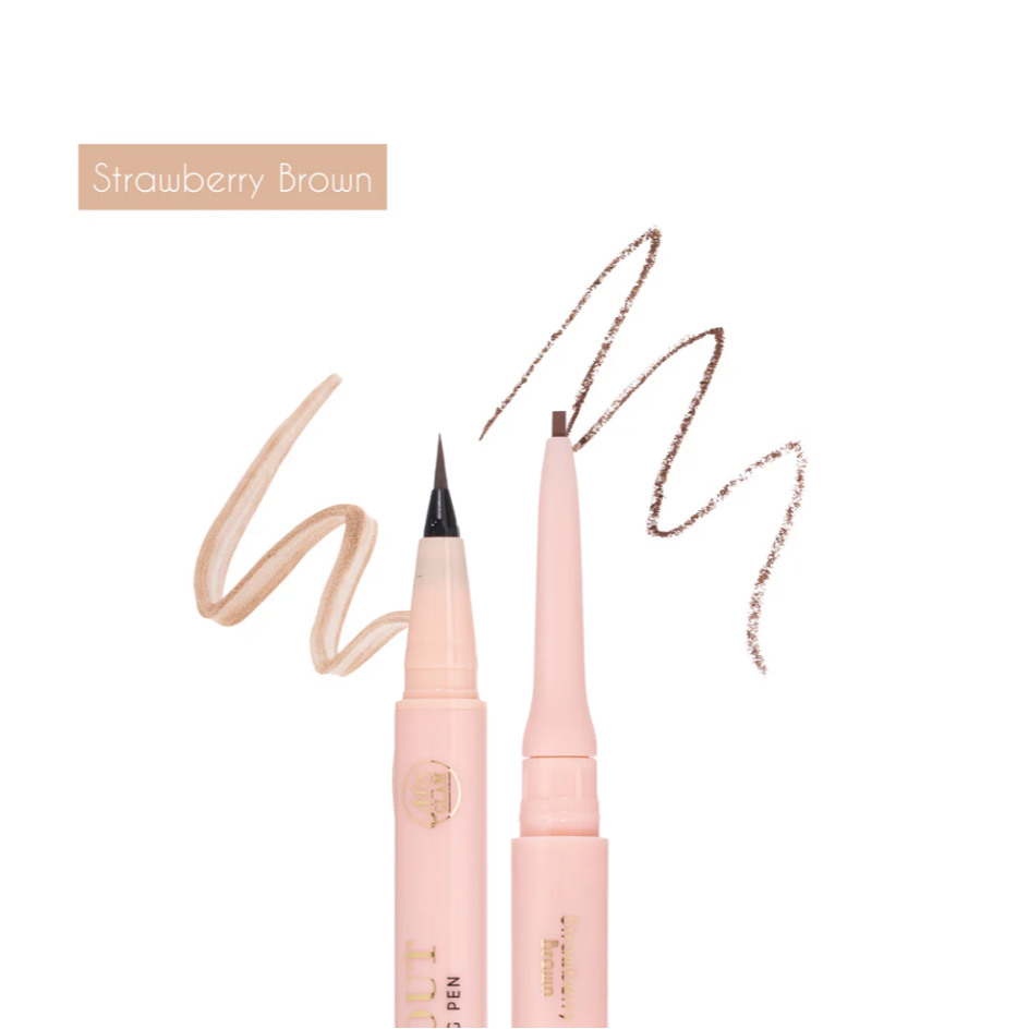 Bperfect X MRS. Glam Carved Out Duo Brow Carving Pencil قلم الحواجب