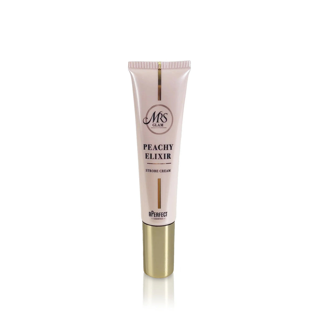 BPerfect Mrs Glam - Peachy Elixir Strobe Cream@ برايمر مرطب