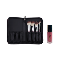 Bronze Soft Glow Blush & Travel Essentials Brush Set