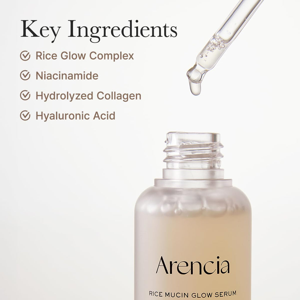 Arencia - Rice Mucin Glow Serum