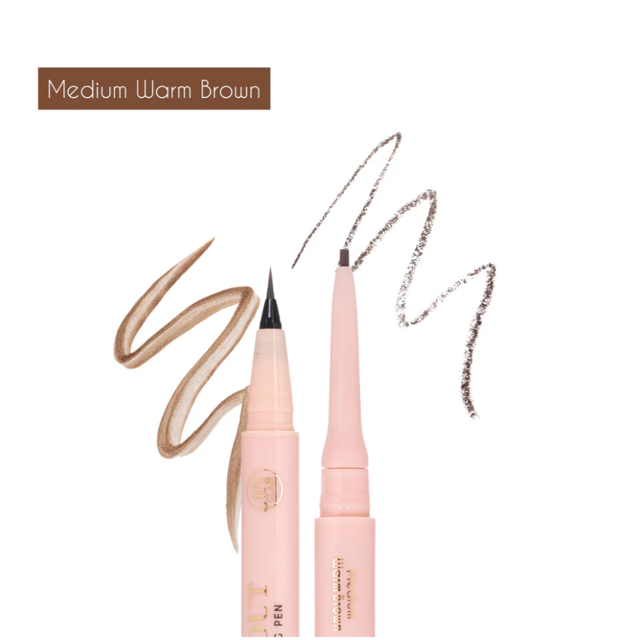 Bperfect X MRS. Glam Carved Out Duo Brow Carving Pencil قلم الحواجب