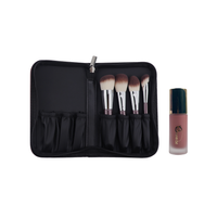 Bronze Soft Glow Blush & Travel Essentials Brush Set