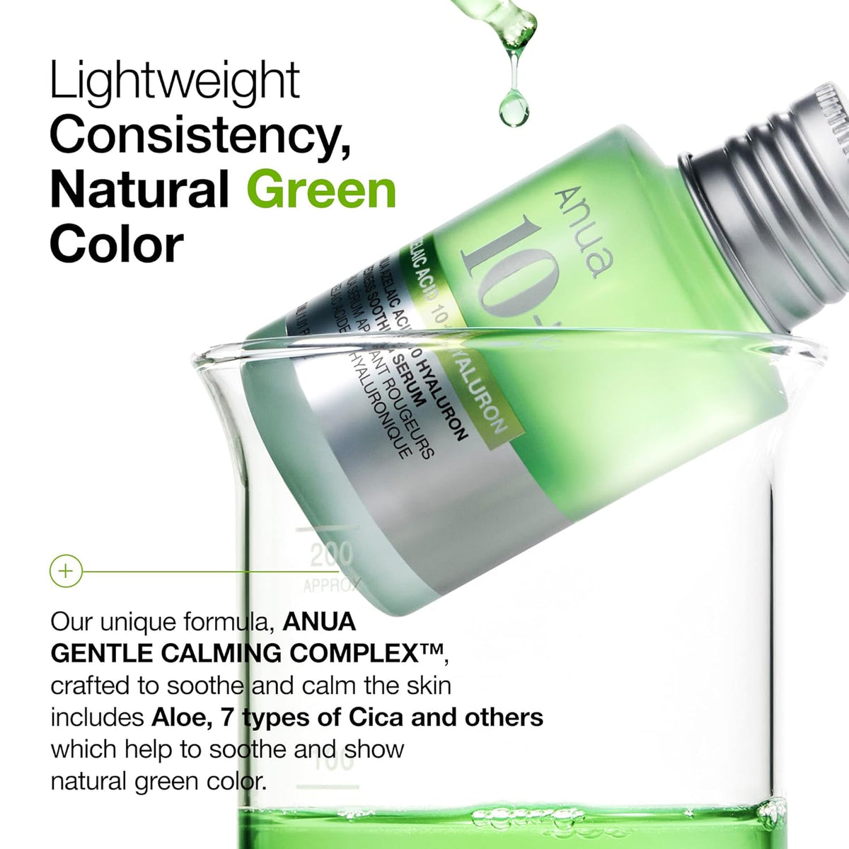 ANUA - Azelaic Acid 10 Hyaluron Redness Soothing Serum @ سيروم حمض الأزليك لتهدئة الإحمرار