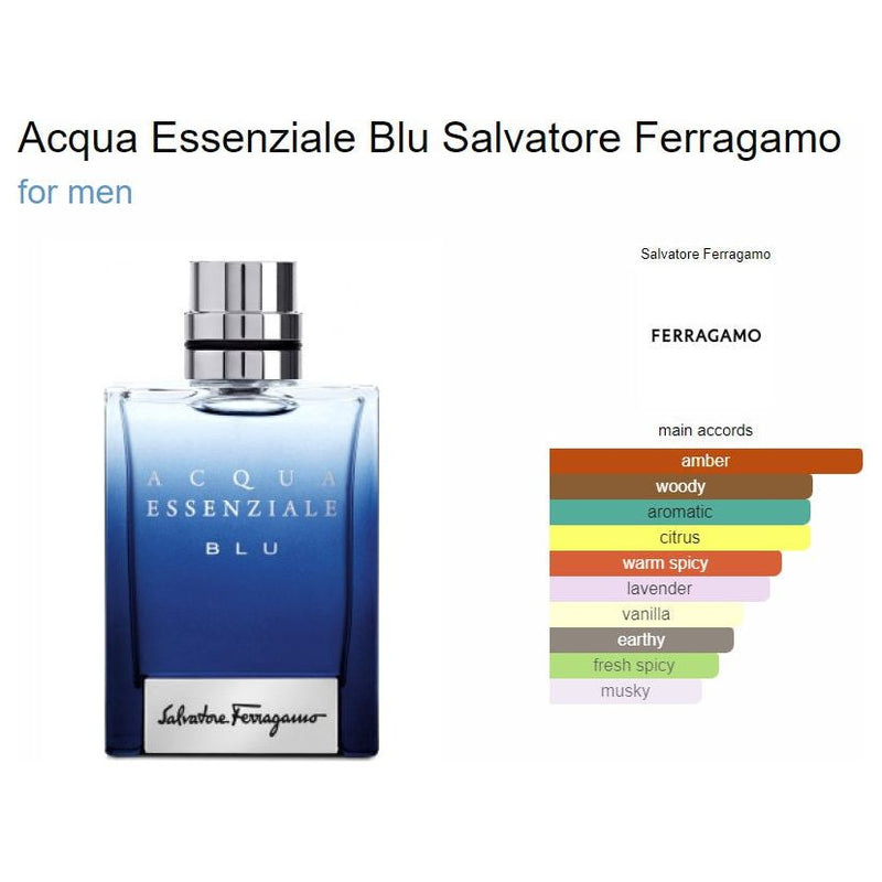 Salvatore Ferragamo Acqua Essenziale Blu EDT 100ML عطر – Bronze