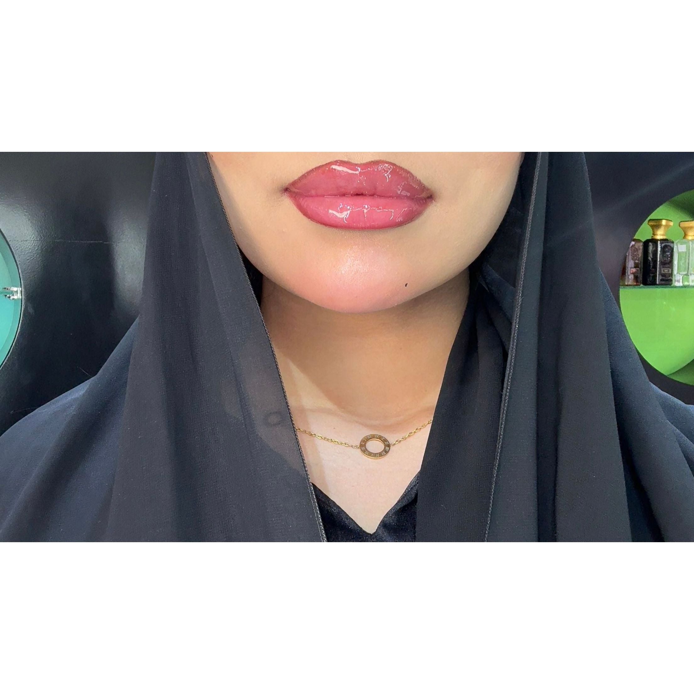 Bronze dewy lips set