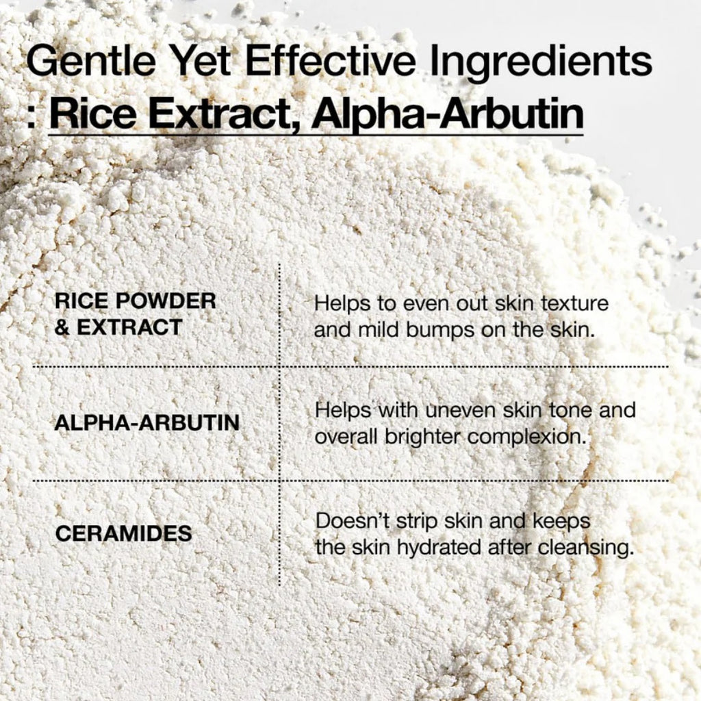 ANUA - Rice Enzyme Brightening Cleansing Powder @ غسول للوجه