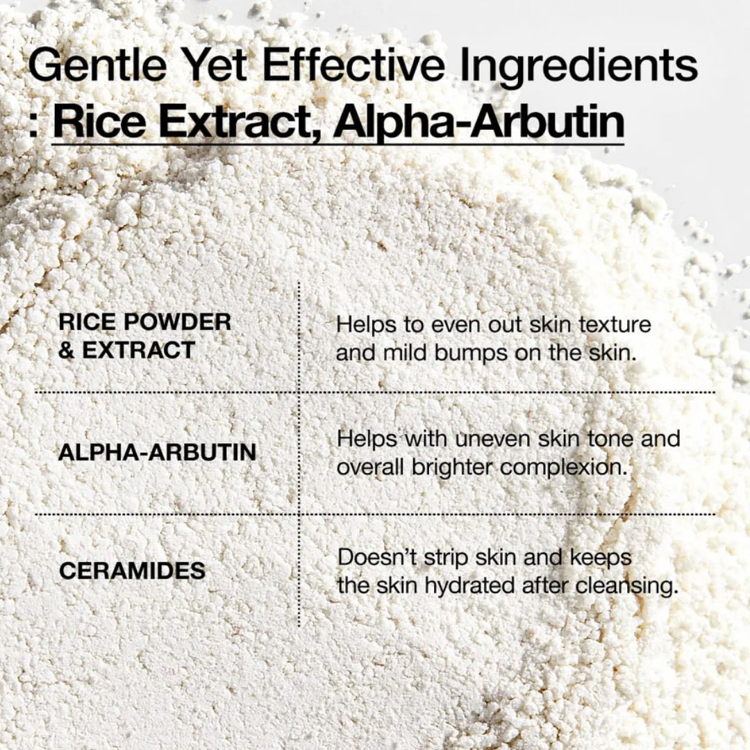 ANUA - Rice Enzyme Brightening Cleansing Powder @ غسول للوجه
