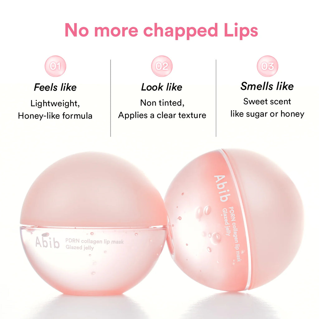 Abib - PDRN Collagen Lip Mask Glazed Jelly قناع شفاه