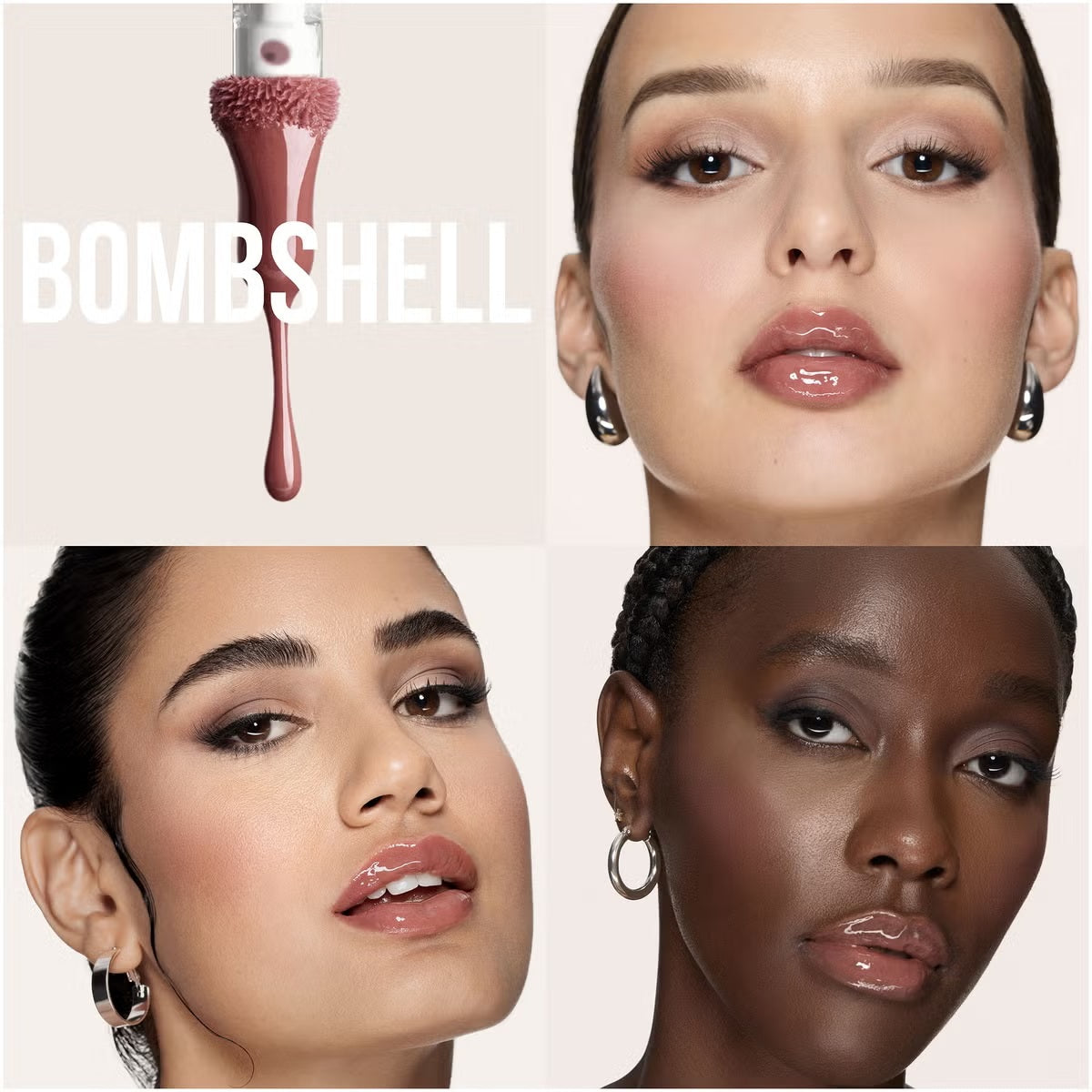 Huda Beauty - Faux Filler Extra Shine Lip Gloss @ ملمع ومعبئ الشفاة
