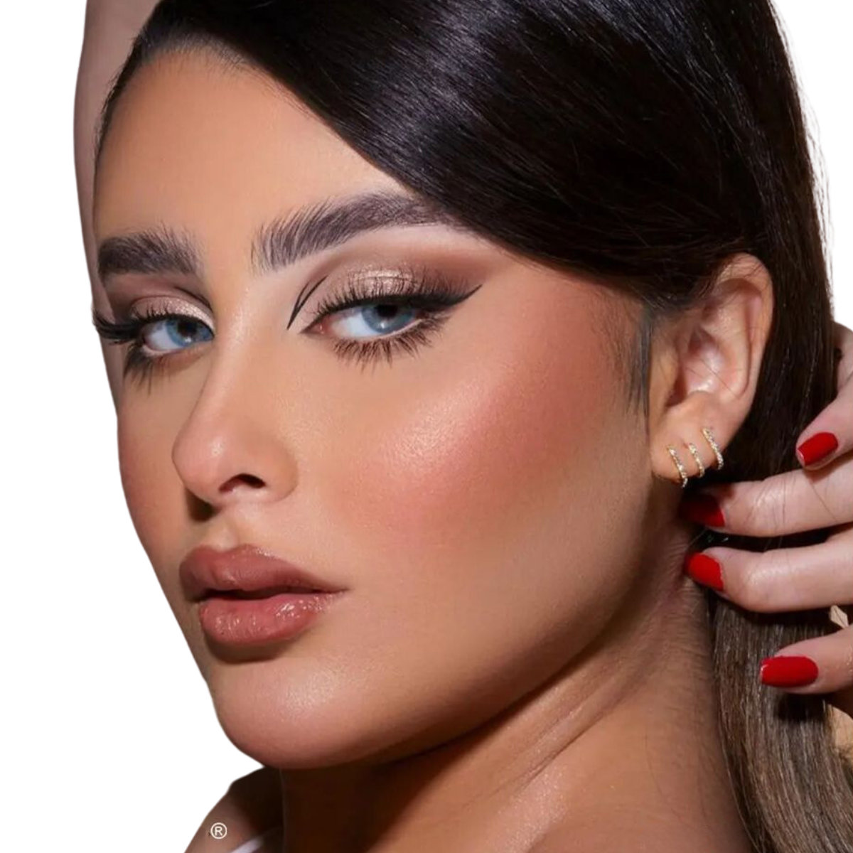 NEW LENS- Sky with Power one eye only نيولنس سكاي مع قياس - عدسة لعين واحدة