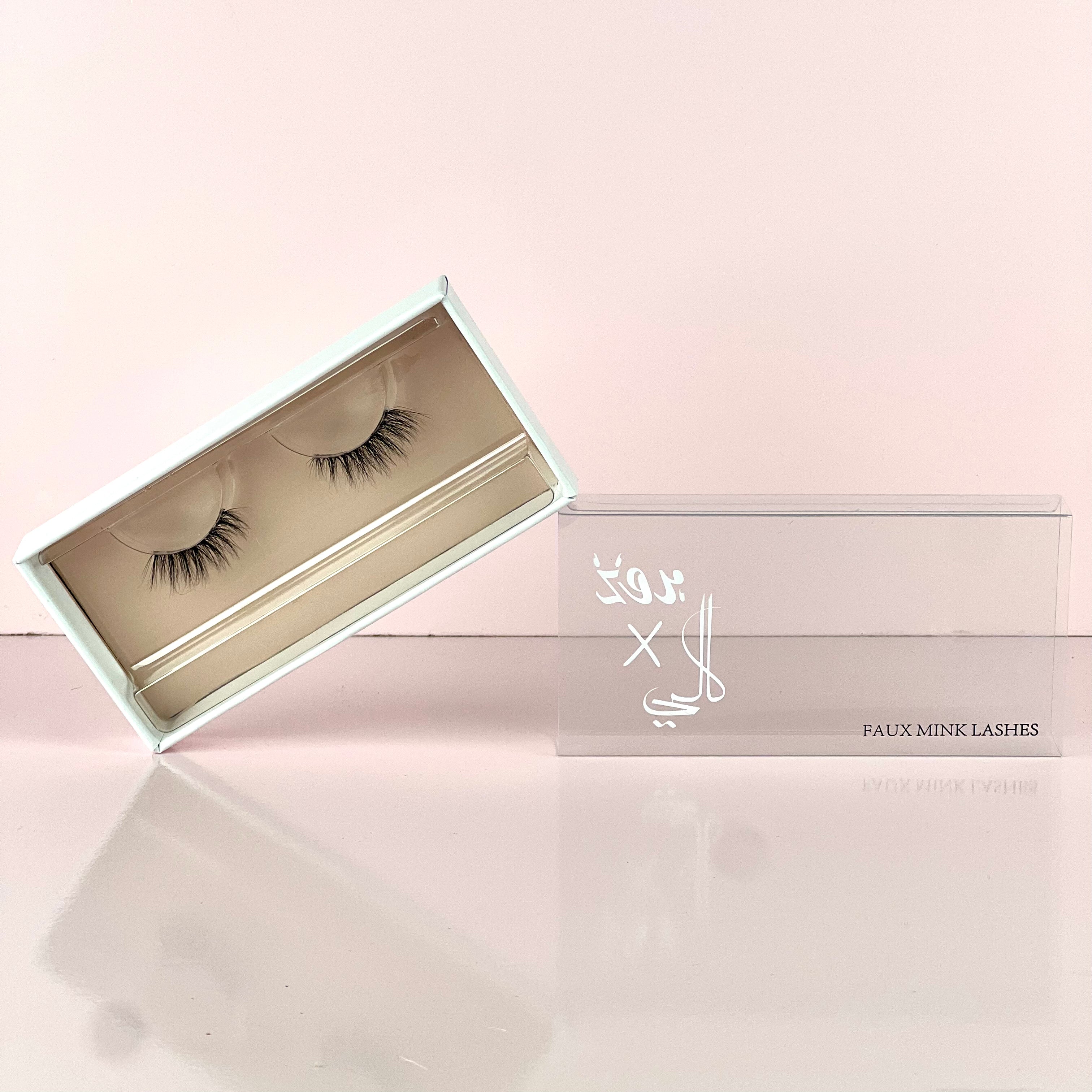 Bronze X Cali Faux Mink Lashes - Classy @ رموش طرفية