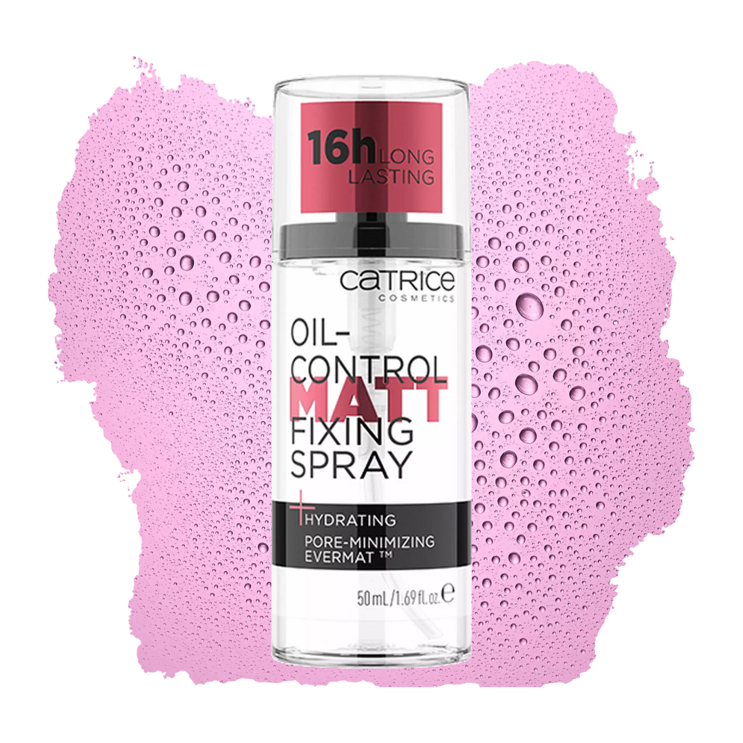 CATRICE - Oil Control Matt Fixing Spray@مثب المكياج لتحكم بلمعان الوجه