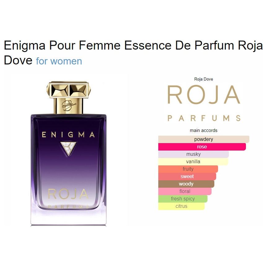 Roja Dove - Enigma Pour Femme Essence De Parfum Roja 100ml @ عطر