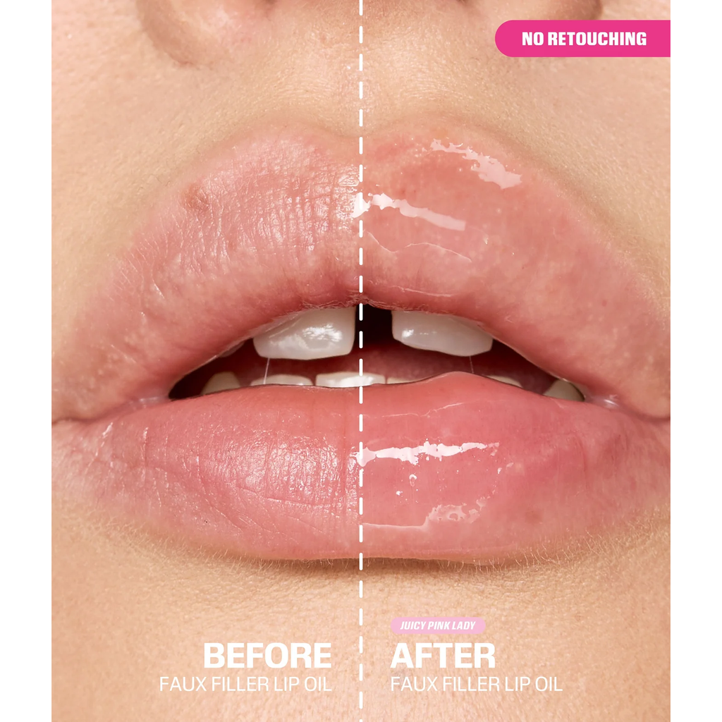Huda Beauty - Faux Filler Jelly Oil - Pink Lady