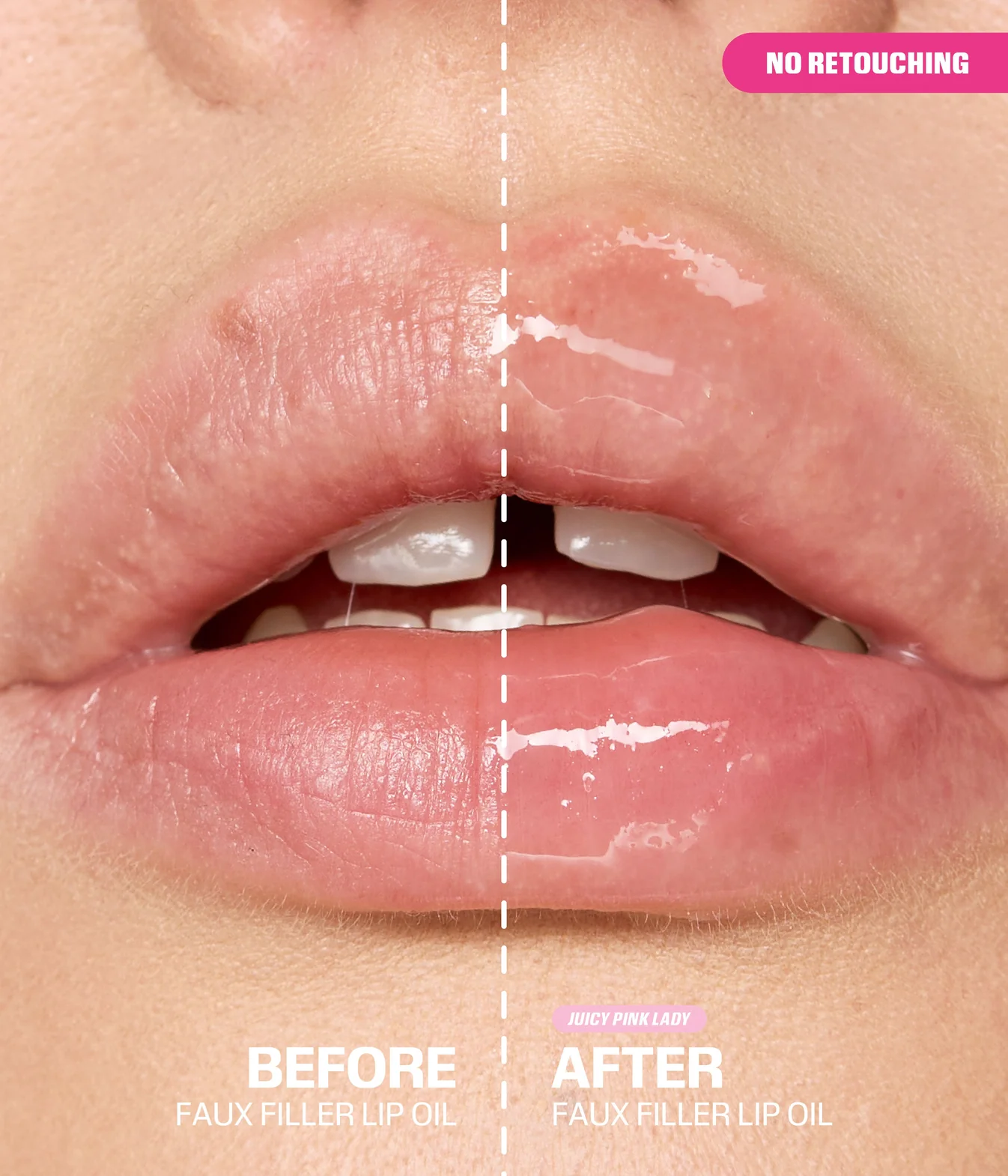 Huda Beauty - Faux Filler Jelly Oil - Pink Lady