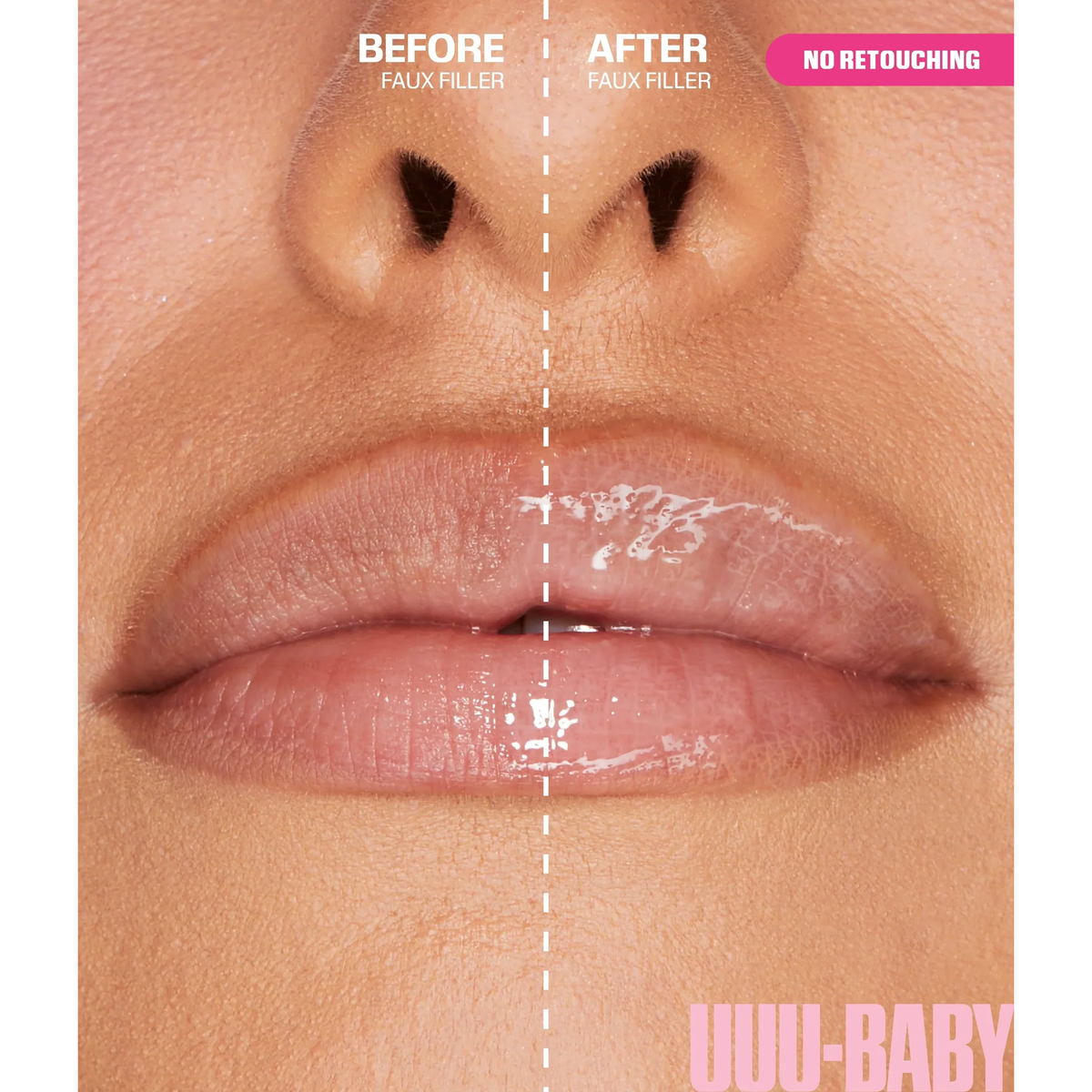 Huda Beauty - Faux Filler Extra Shine Lip Gloss @ ملمع ومعبئ الشفاة