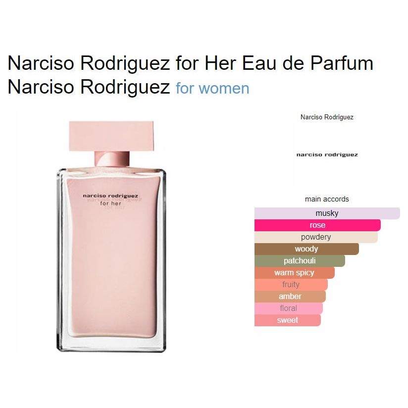 NARCISO FOR HER (W) EDP 100ML @ عطر