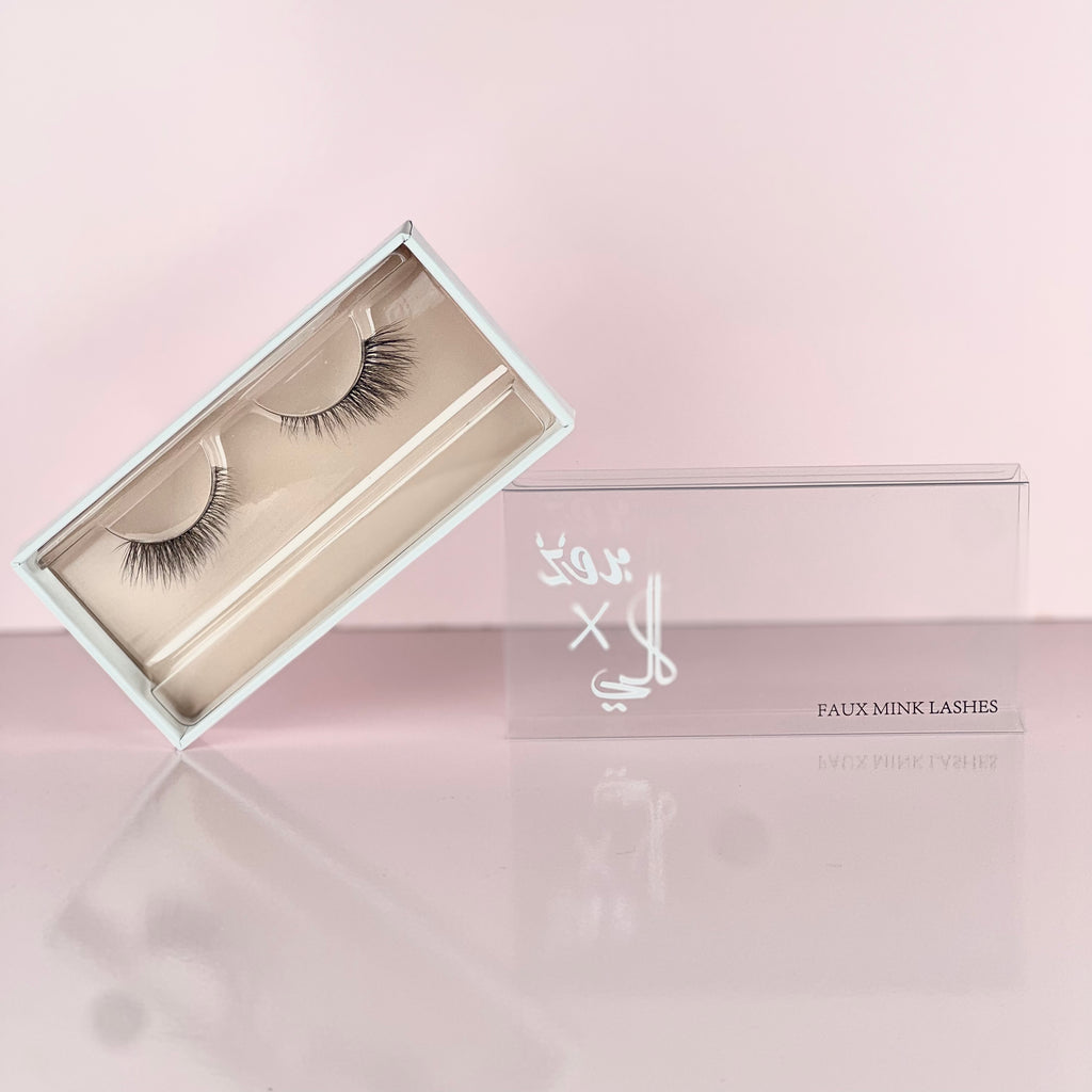 Bronze X Cali Faux Mink Lashes - Final Touch @ رموش