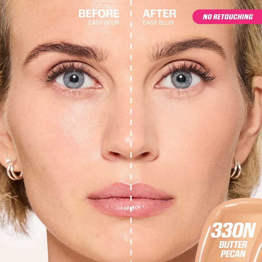HUDA BEAUTY - Easy Blur Natural Airbrush Foundation@ كريم الاساس