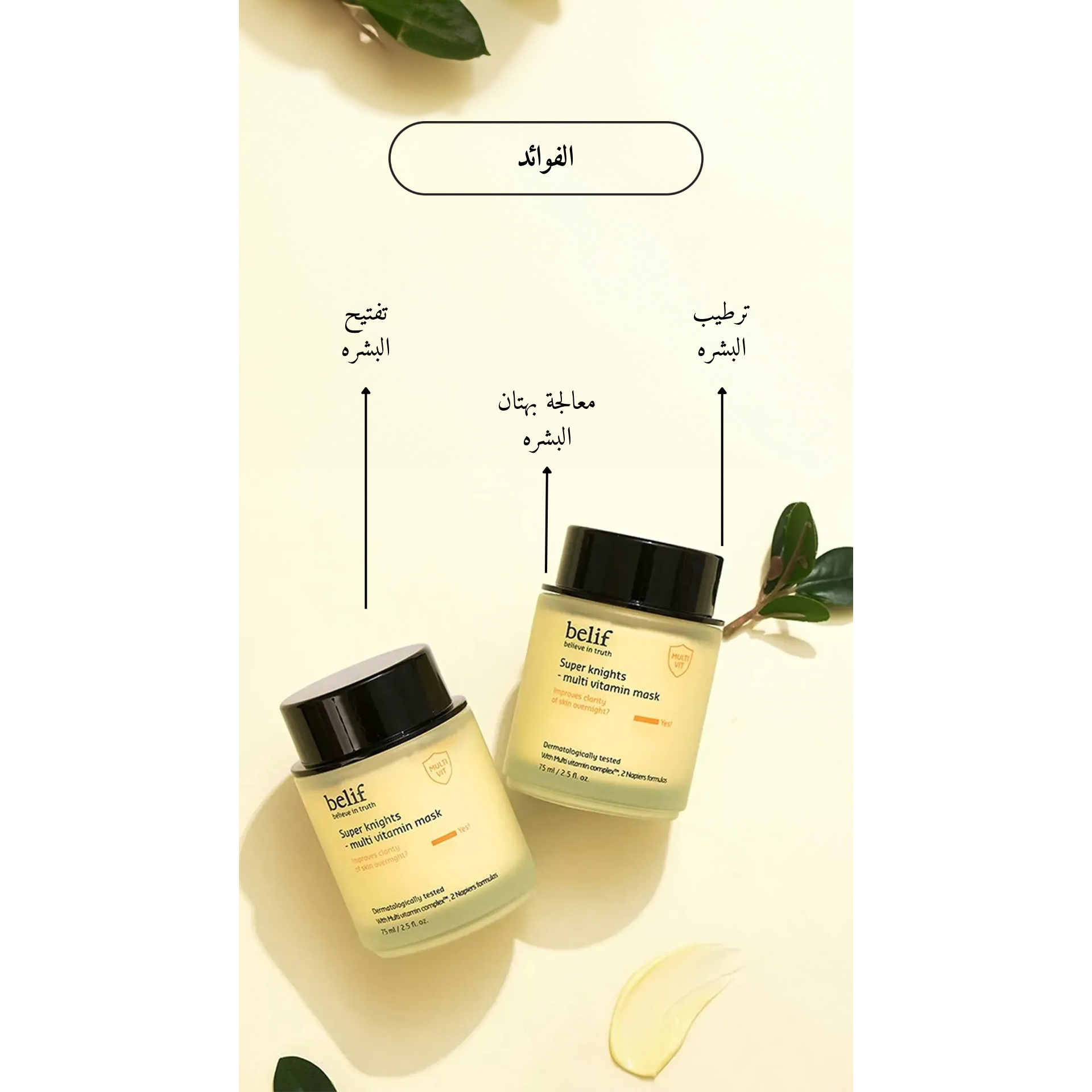 BELIF - Super Knights Multi Vitamin Mask