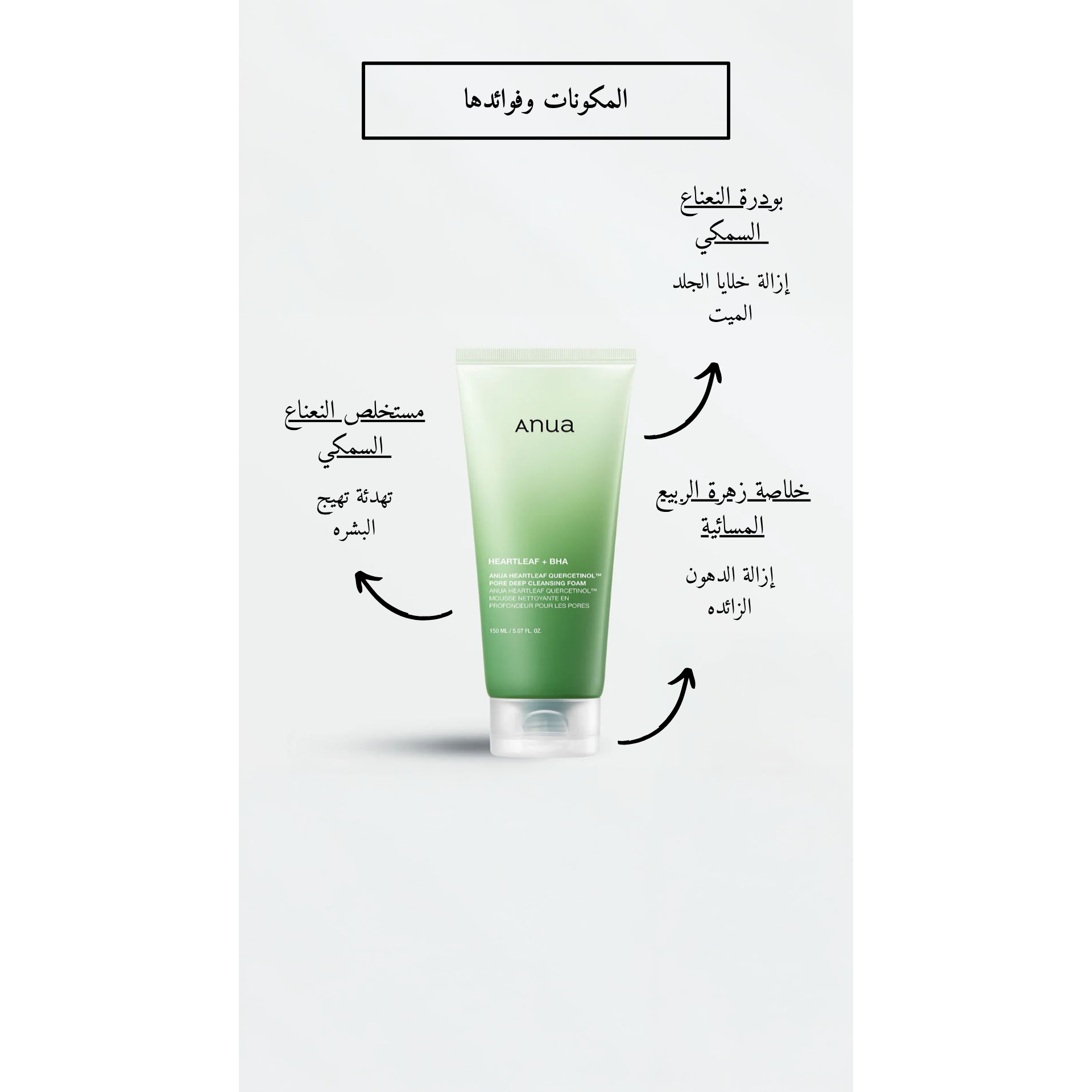 Anua - Heartleaf Quercetinol Pore Deep Cleansing Foam Mini 25ml