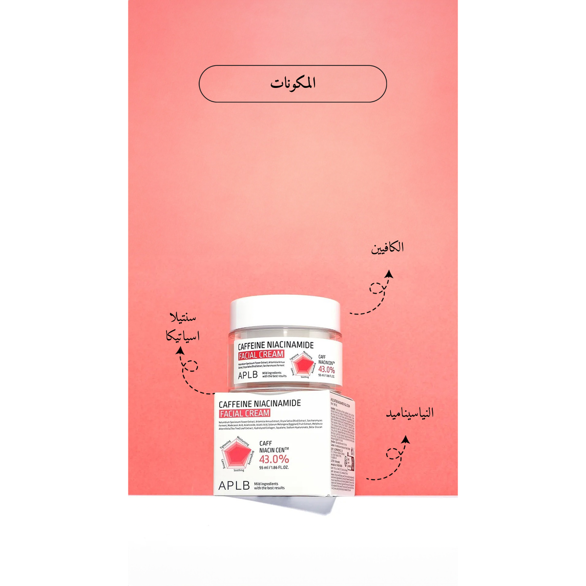 APLB - Caffeine Niacinamide Facial Cream