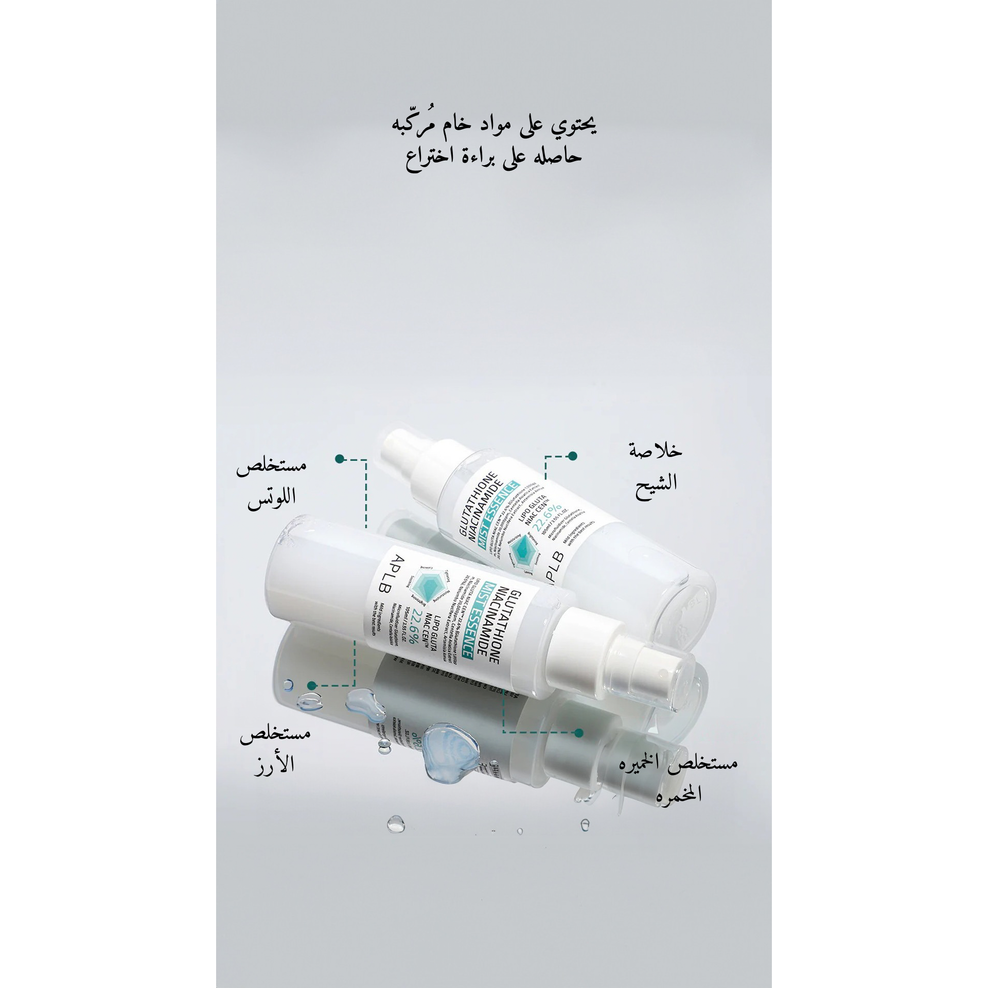 APLB - Glutathione Niacinamide Mist Essence Bronze APLB - Glutathione Niacinamide Mist Essence Bronze