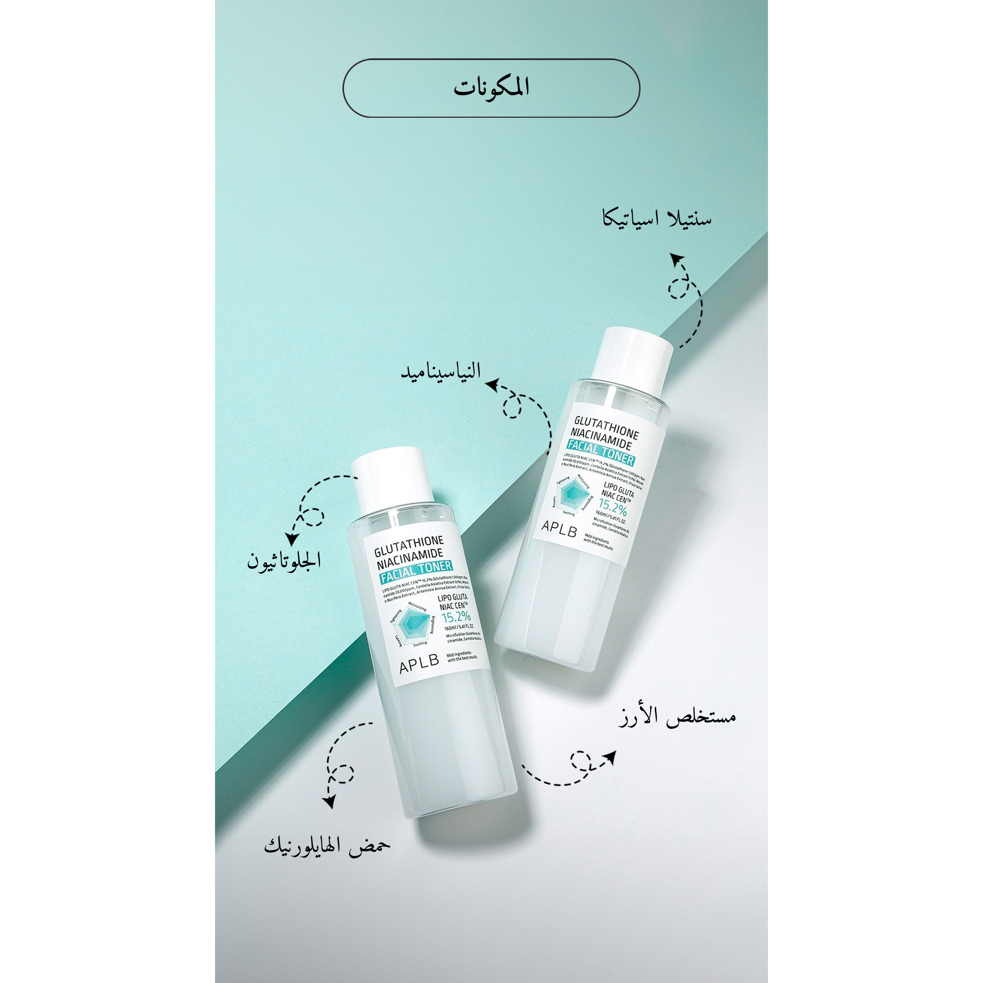 APLB - Glutathione Niacinamide Facial Toner Bronze APLB - Glutathione Niacinamide Facial Toner Bronze