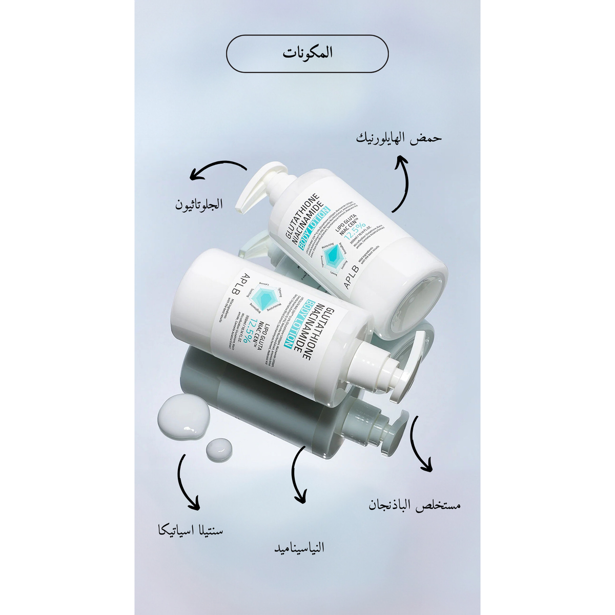 APLB - Glutathione Niacinamide Body Lotion