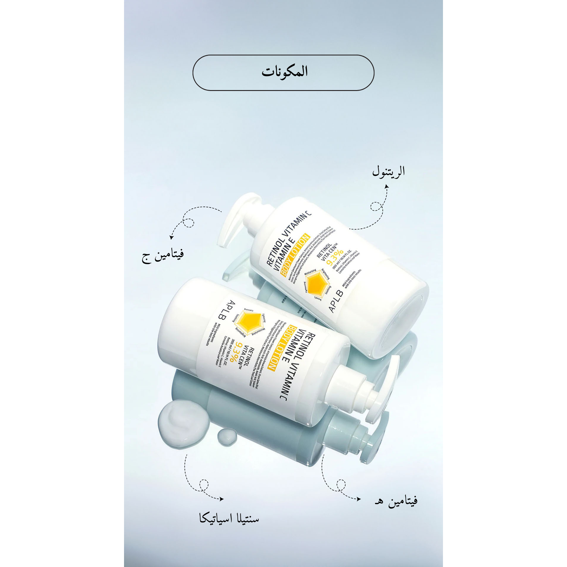 APLB - Retinol Vitamin C Vitamin E Body Lotion