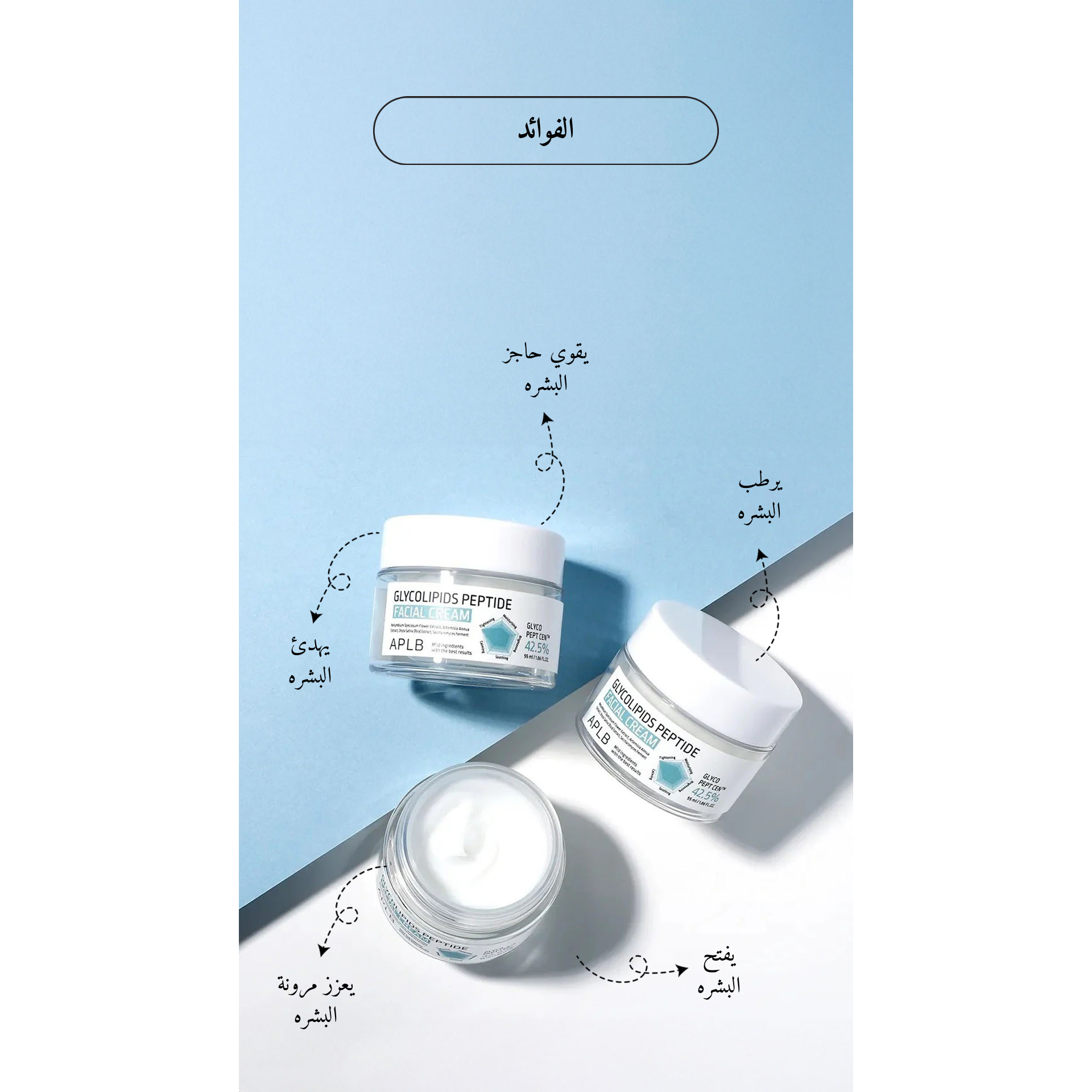 APLB - Glycolipids Peptide Facial Cream