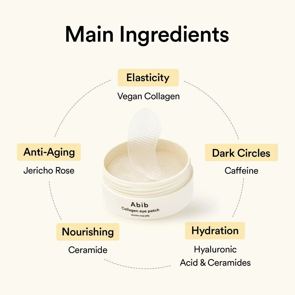 Abib - Collagen Eye Patch Jericho Rose Jelly لصقة العين