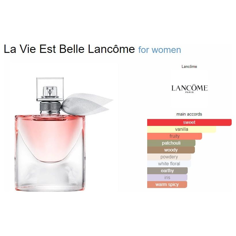 Belle Eau Vie Belle Perfume La Vie Est Belle Eau De Parfum Women's