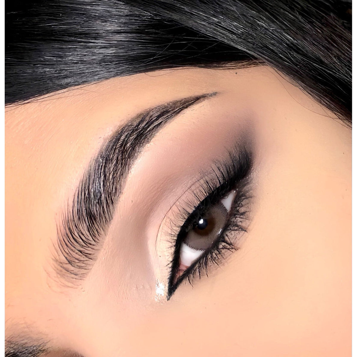 Bronze X Cali Faux Mink Lashes - Minimalist @ رموش طرفية