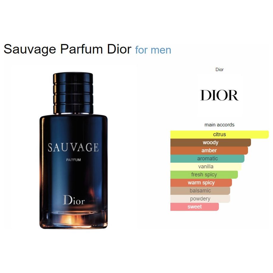 Dior Sauvage Parfum (M) 100ml @ عطر
