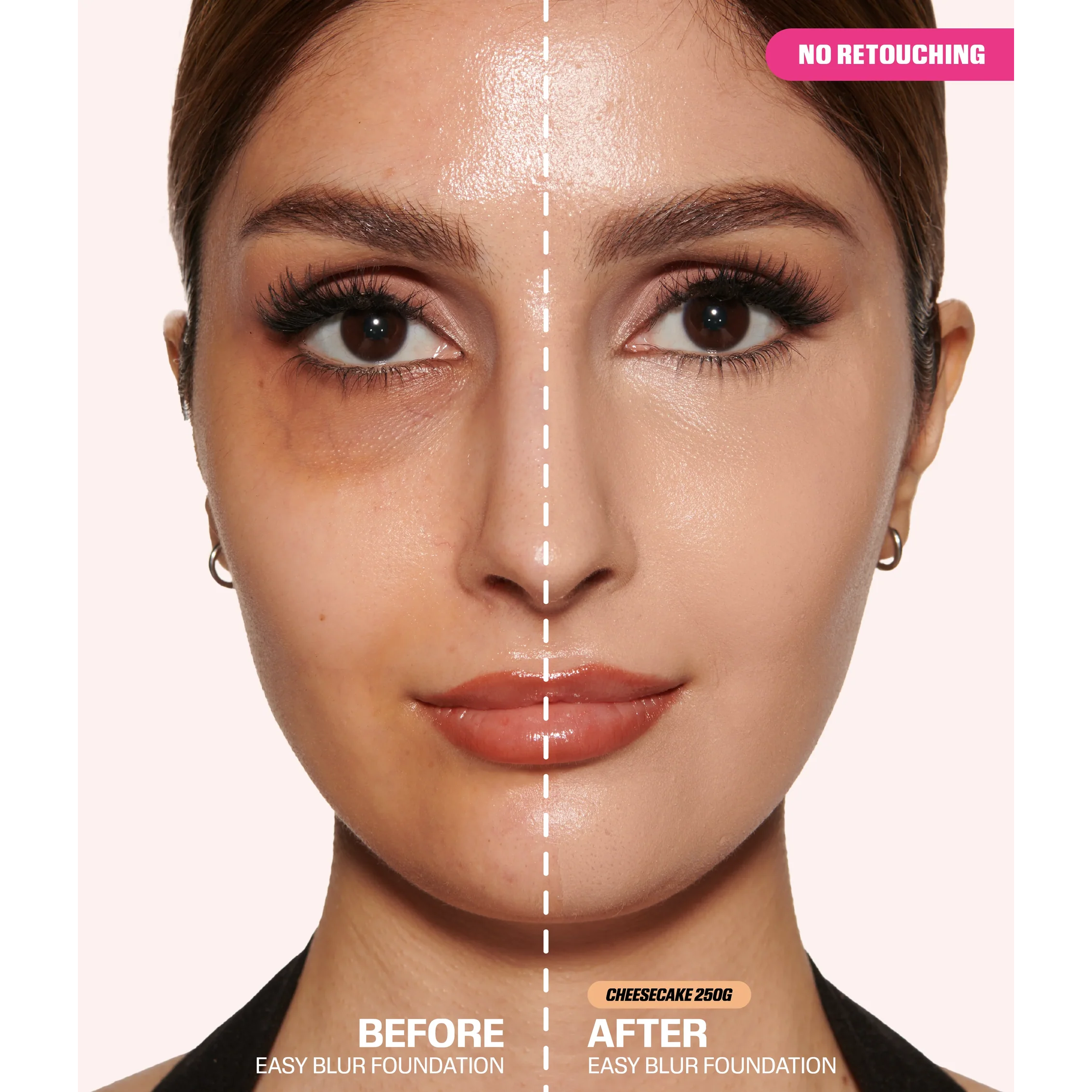 HUDA BEAUTY - Easy Blur Natural Airbrush Foundation@ كريم الاساس