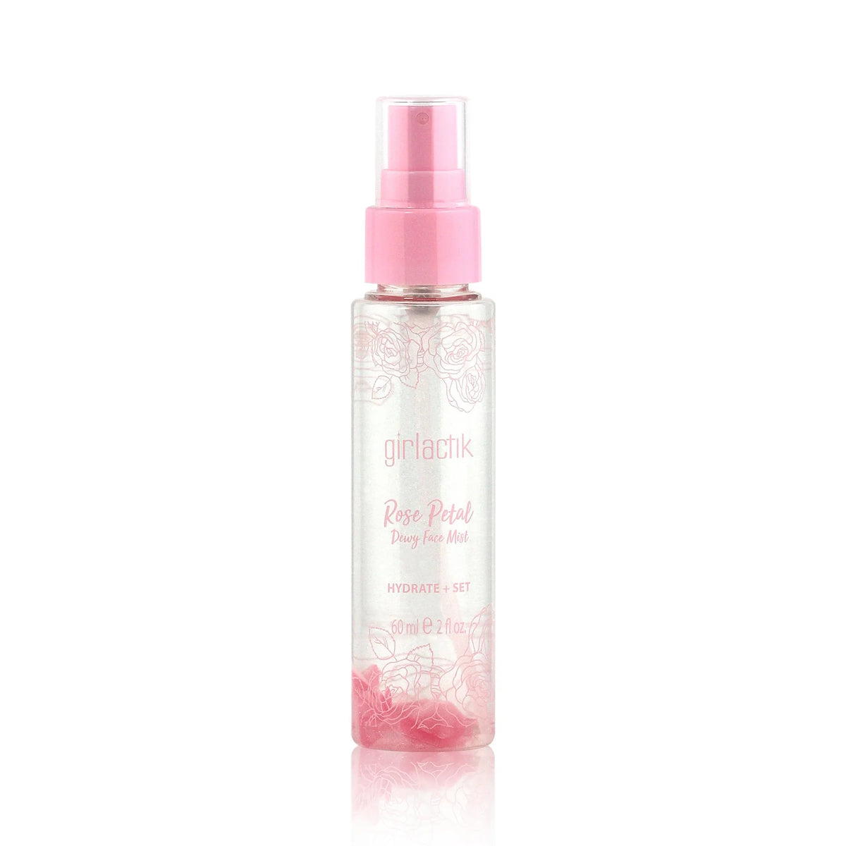 GIRLACTIK - Rose Petal Dewy Face Mist @ مثبت المكياج